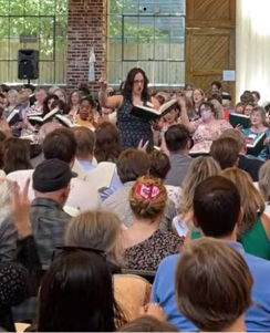 Becky Wright leads 223 Balm in Gilead in Atlanta at the September 2025 convention